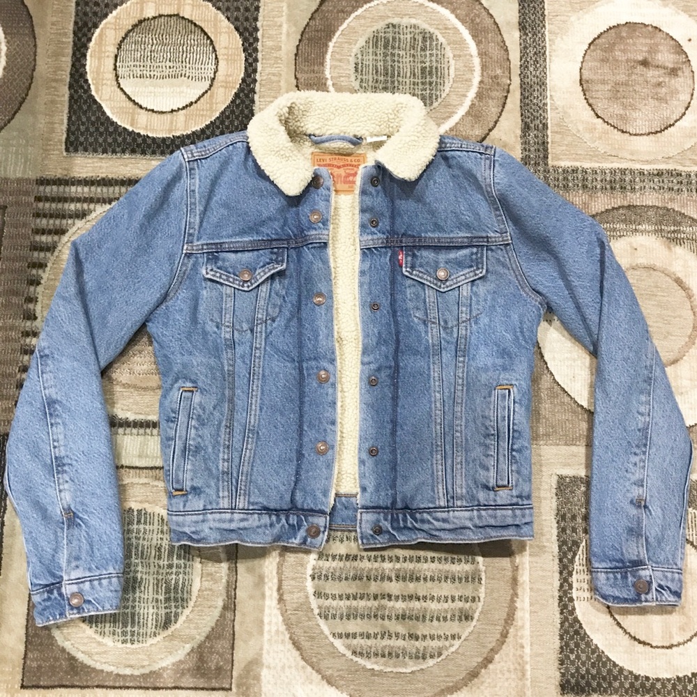 Denim Levi’s Sherpa Jacket